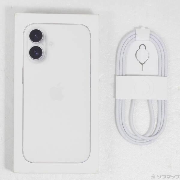 〔中古〕Apple(アップル) iPhone16 128GB ホワイト MYDR3J／A SIMフリー〔269-ud〕 |  | 04