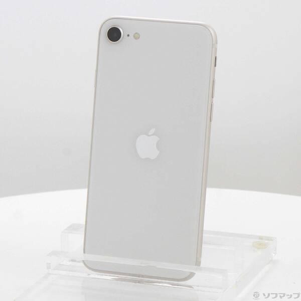 〔中古〕Apple(アップル) iPhone SE 第3世代 64GB スターライト MMYD3J／A SIMフリー〔198-ud〕 | 