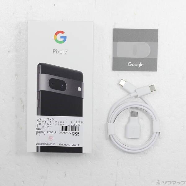 〔中古〕GOOGLE(グーグル) Google Pixel 7 256GB Obsidian G03Z5 SIMフリー〔377-ud〕 |  | 04