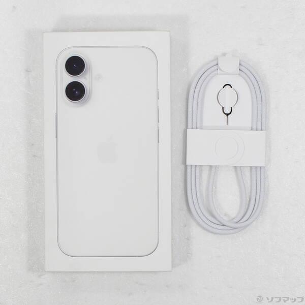 〔中古〕Apple(アップル) iPhone16 128GB ホワイト MYDR3J／A SIMフリー〔305-ud〕 |  | 04