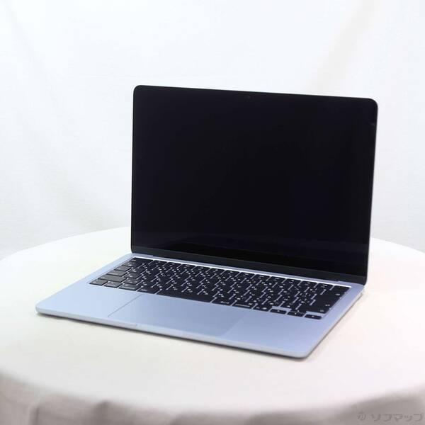 〔中古〕Apple(アップル) MacBook Air 13.6-inch Early-2026 MDHH4J／A Apple M5 10コアCPU_8コアGPU 16GB SSD512GB スカイブルー 〔26.3 Tahoe〕〔368-ud〕 | 