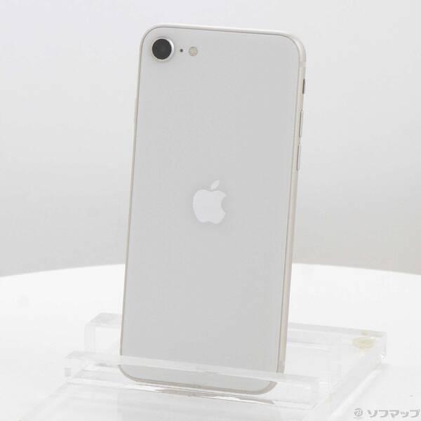 〔中古〕Apple(アップル) iPhone SE 第3世代 64GB スターライト MMYD3J／A SIMフリー〔371-ud〕 | 