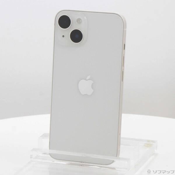 〔中古〕Apple(アップル) iPhone14 128GB スターライト MPUQ3J／A SIMフリー〔295-ud〕 | 
