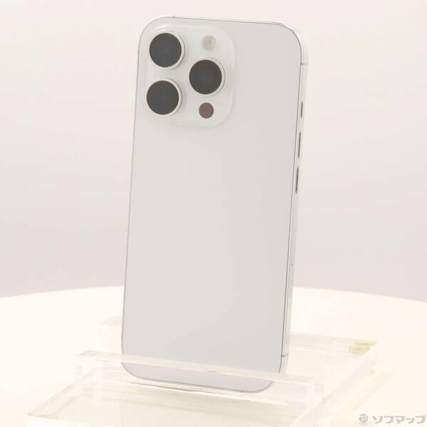 〔中古〕Apple(アップル) iPhone16 Pro 256GB ホワイトチタニウム MYN13J／A SIMフリー〔305-ud〕 | 