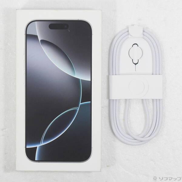 〔中古〕Apple(アップル) iPhone16 Pro 256GB ホワイトチタニウム MYN13J／A SIMフリー〔305-ud〕 |  | 04