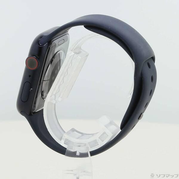 〔中古〕Apple(アップル) Apple Watch Series 8 GPS + Cellular 45mm ミッドナイトアルミニウムケース ミッドナイトスポーツバンド〔344-ud〕 |  | 01