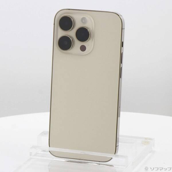 〔中古〕Apple(アップル) iPhone14 Pro 128GB ゴールド MQ073J／A SIMフリー〔295-ud〕 | 