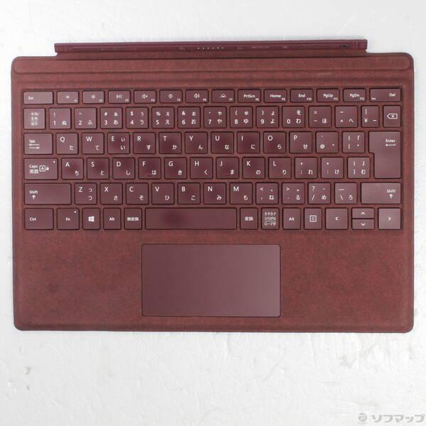 〔中古〕Microsoft(マイクロソフト) Surface Pro Signature Type Cover FFP-00059 バーガンディ〔198-ud〕 | 