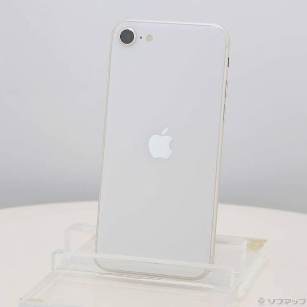 〔中古〕Apple(アップル) iPhone SE 第3世代 64GB スターライト MMYD3J／A SIMフリー〔371-ud〕 | 