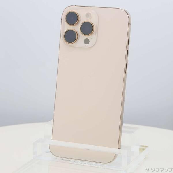 〔中古〕Apple(アップル) iPhone16 Pro Max 1TB デザートチタニウム MYWT3J／A SIMフリー〔198-ud〕 | 
