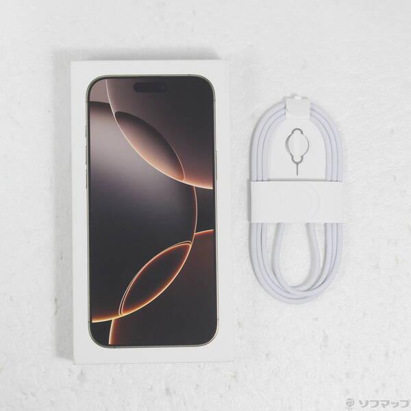 〔中古〕Apple(アップル) iPhone16 Pro Max 1TB デザートチタニウム MYWT3J／A SIMフリー〔198-ud〕 |  | 04