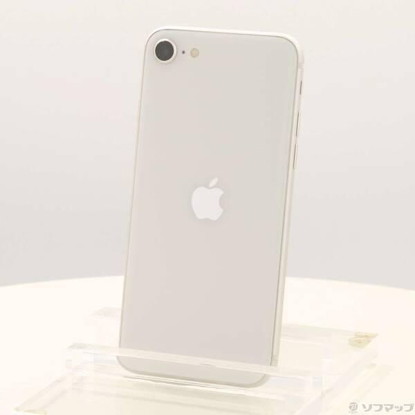 〔中古〕Apple(アップル) iPhone SE 第3世代 64GB スターライト MMYD3J／A SIMフリー〔258-ud〕 | 