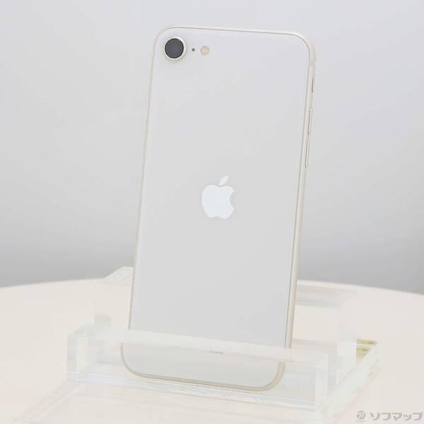 〔中古〕Apple(アップル) iPhone SE 第3世代 64GB スターライト MMYD3J／A SIMフリー〔352-ud〕 | 