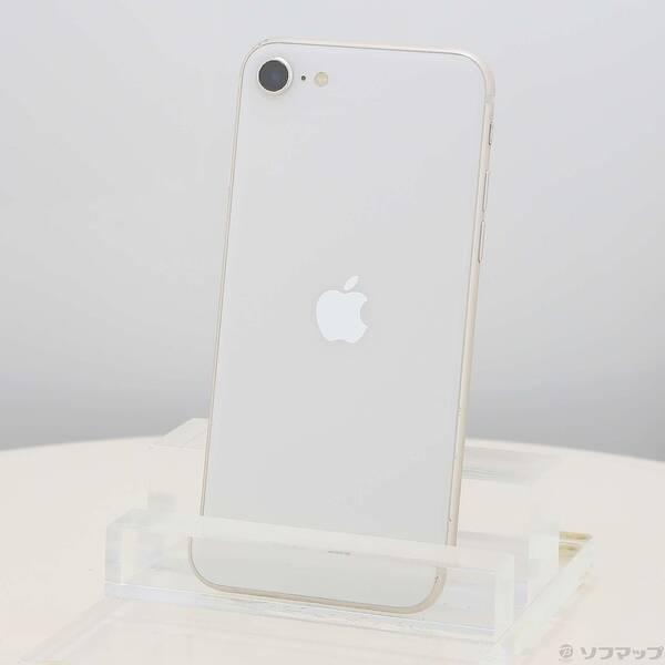 〔中古〕Apple(アップル) iPhone SE 第3世代 64GB スターライト MMYD3J／A SIMフリー〔196-ud〕 | 