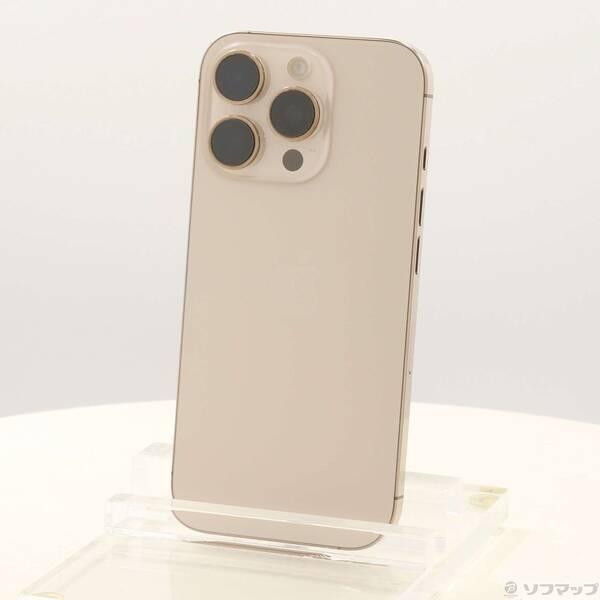 〔中古〕Apple(アップル) iPhone16 Pro 256GB デザートチタニウム MYN23J／A SIMフリー〔352-ud〕 | 