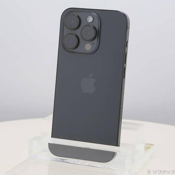 〔中古〕Apple(アップル) iPhone15 Pro 256GB ブラックチタニウム MTUC3J／A SIMフリー〔198-ud〕 | 