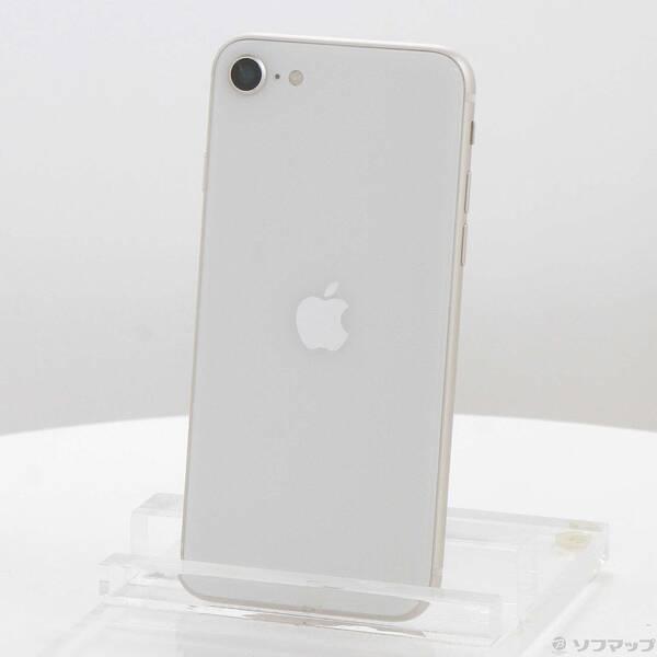 〔中古〕Apple(アップル) iPhone SE 第3世代 64GB スターライト MMYD3J／A SIMフリー〔295-ud〕 | 