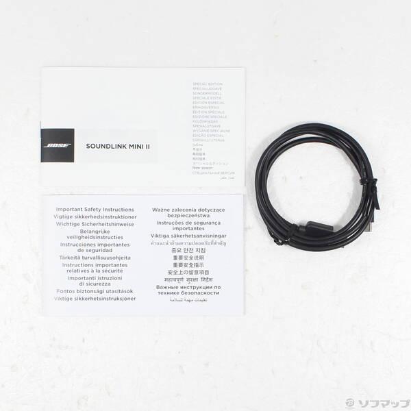 〔中古〕BOSE(ボーズ) SoundLink Mini Bluetooth speaker II Special Edition トリプルブラック〔198-ud〕 |  | 04