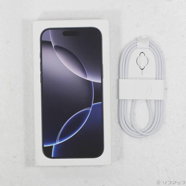〔中古〕Apple(アップル) iPhone16 Pro Max 256GB ブラックチタニウム MYWG3J／A SIMフリー〔305-ud〕 |  | 04