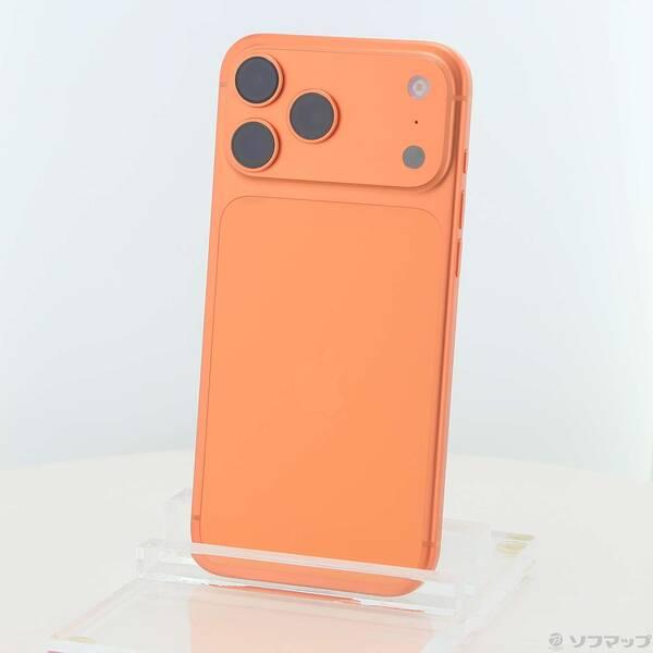 〔中古〕Apple(アップル) iPhone17 Pro Max 1TB コズミックオレンジ MFYG4J／A SIMフリー〔258-ud〕 | 