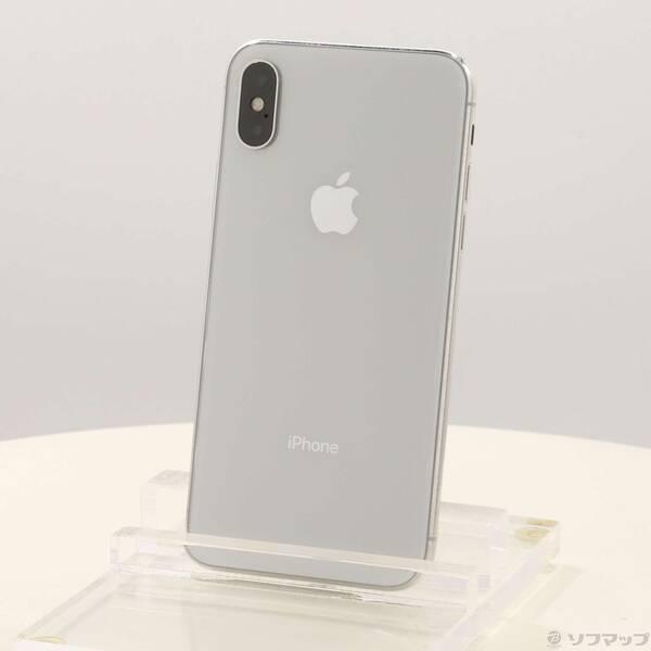 〔中古〕Apple(アップル) iPhoneX 64GB シルバー MQAY2J／A SIMフリー〔262-ud〕 | 