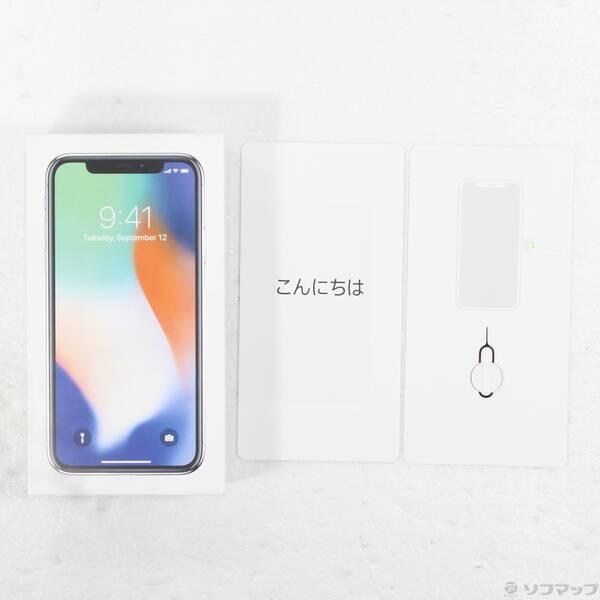 〔中古〕Apple(アップル) iPhoneX 64GB シルバー MQAY2J／A SIMフリー〔262-ud〕 |  | 04
