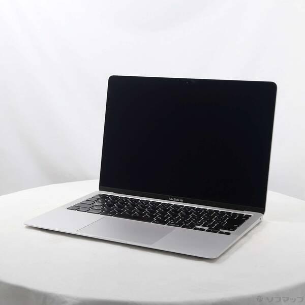 〔中古〕Apple(アップル) MacBook Air 13.3-inch Late-2020 MGN93J／A Apple M1 8コアCPU_7コアGPU 8GB SSD256GB シルバー 〔26.3 Tahoe〕〔295-ud〕 | 