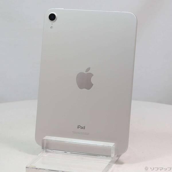 〔中古〕Apple(アップル) iPad mini 第6世代 64GB スターライト MK7P3J／A Wi-Fi〔348-ud〕 | 