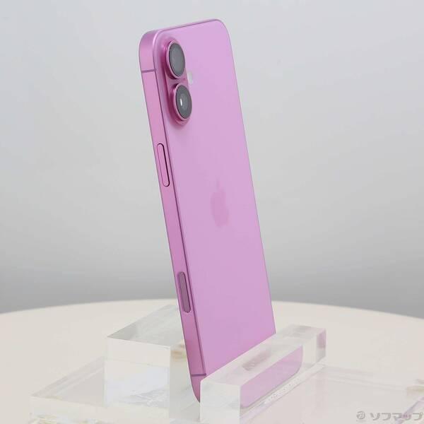 〔中古〕Apple(アップル) iPhone16 Plus 128GB ピンク MXVD3J／A SIMフリー〔377-ud〕 |  | 03