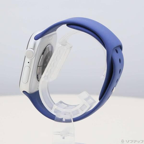 〔中古〕Apple(アップル) Apple Watch Series 10 GPS + Cellular 46mm シルバーアルミニウムケース デニムスポーツバンド〔198-ud〕 |  | 01