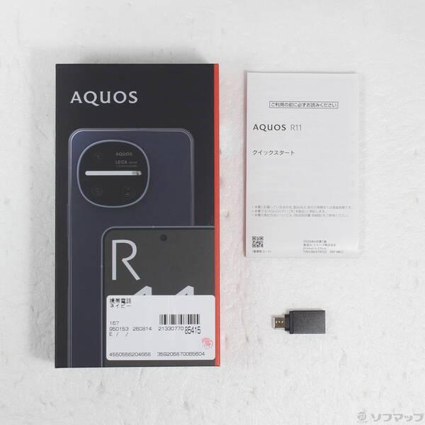 〔中古〕SHARP(シャープ) AQUOS R11 512GB ネイビー SH-M35 SIMフリー〔348-ud〕 |  | 04