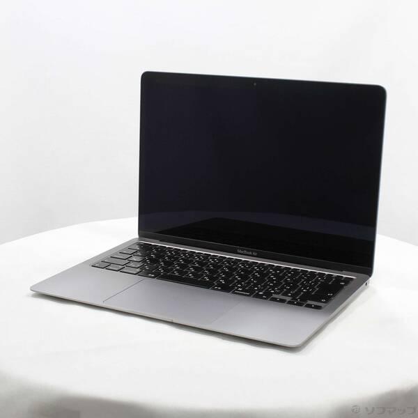 〔中古〕Apple(アップル) MacBook Air 13.3-inch Late-2020 MGN63J／A Apple M1 8コアCPU_7コアGPU 8GB SSD256GB スペースグレイ 〔26.3 Tahoe〕〔269-ud〕 | 