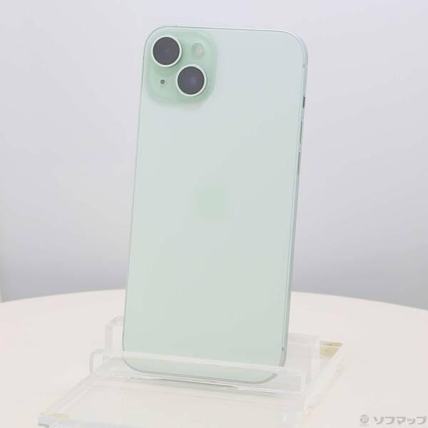 〔中古〕Apple(アップル) iPhone15 Plus 128GB グリーン MU0E3J／A SIMフリー〔305-ud〕 | 