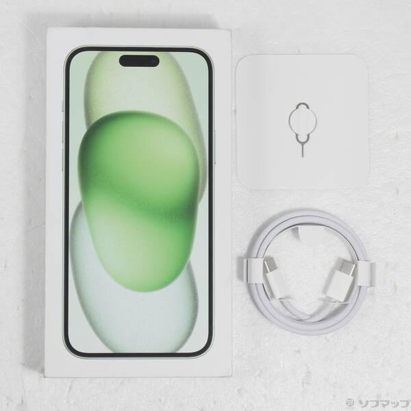 〔中古〕Apple(アップル) iPhone15 Plus 128GB グリーン MU0E3J／A SIMフリー〔305-ud〕 |  | 04