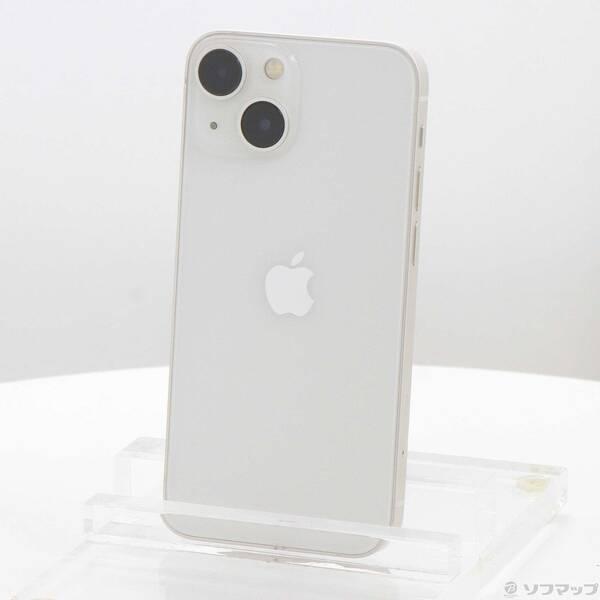 〔中古〕Apple(アップル) iPhone13 mini 256GB スターライト MLJK3J／A SIMフリー〔377-ud〕 | 