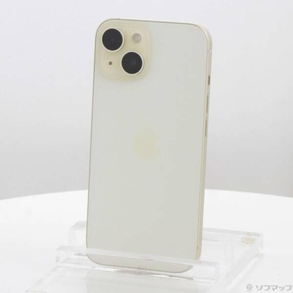〔中古〕Apple(アップル) iPhone15 256GB イエロー MTMQ3J／A SIMフリー〔349-ud〕 | 