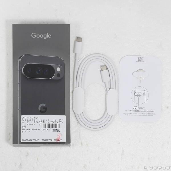 〔中古〕GOOGLE(グーグル) Google Pixel 10 Pro XL 256GB オブシディアン GYPW4 SIMフリー〔198-ud〕 |  | 04