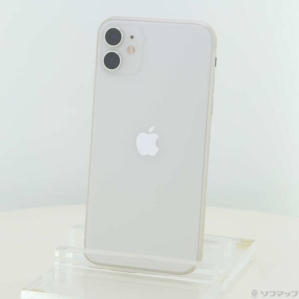 〔中古〕Apple(アップル) iPhone11 128GB ホワイト MWM22J／A SIMフリー〔198-ud〕 | 