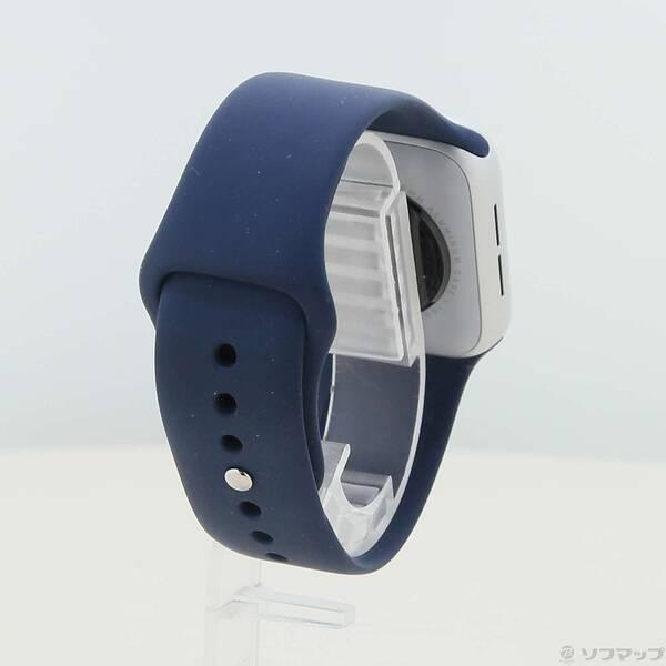 〔中古〕Apple(アップル) Apple Watch SE 第2世代 GPS 40mm シルバーアルミニウムケース ストームブルースポーツバンド〔262-ud〕 |  | 02