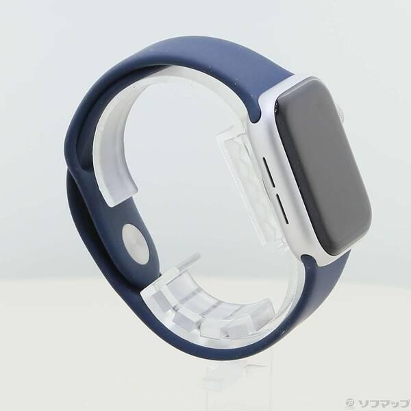 〔中古〕Apple(アップル) Apple Watch SE 第2世代 GPS 40mm シルバーアルミニウムケース ストームブルースポーツバンド〔262-ud〕 |  | 03