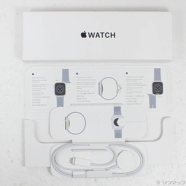 〔中古〕Apple(アップル) Apple Watch SE 第2世代 GPS 40mm シルバーアルミニウムケース ストームブルースポーツバンド〔262-ud〕 |  | 04
