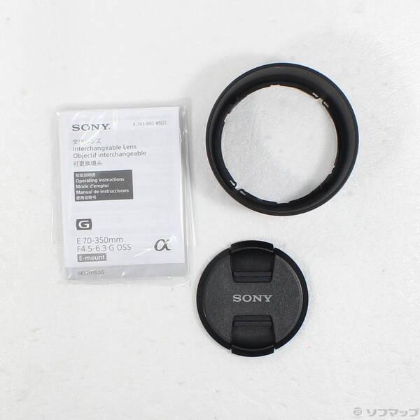〔中古〕SONY(ソニー) E 70-350mm F4.5-6.3 G OSS SEL70350G〔262-ud〕 |  | 04