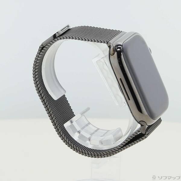〔中古〕Apple(アップル) Apple Watch Series 9 GPS + Cellular 45mm グラファイトステンレススチールケース グラファイトミラネーゼループ〔262-ud〕 |  | 03