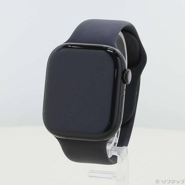 〔中古〕Apple(アップル) Apple Watch Series 10 GPS 46mm ジェットブラックアルミニウムケース ブラックスポーツバンド〔297-ud〕 | 