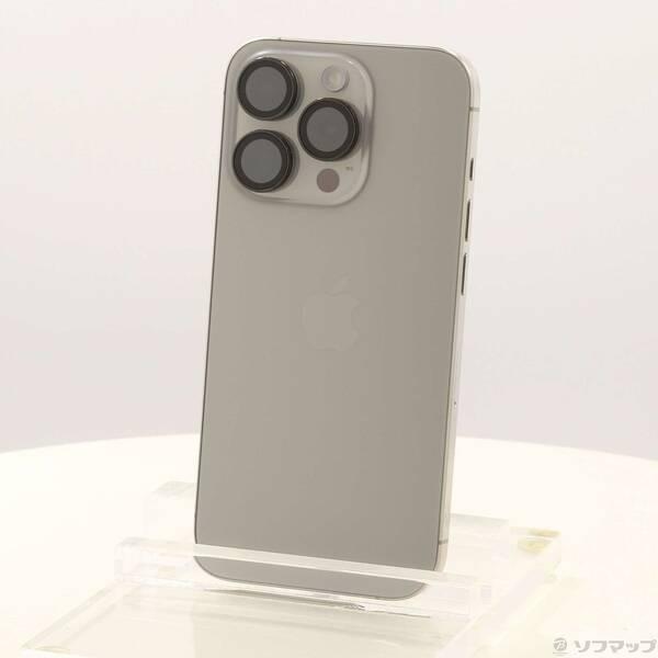 〔中古〕Apple(アップル) iPhone15 Pro 256GB ナチュラルチタニウム MTUF3J／A SIMフリー〔349-ud〕 | 