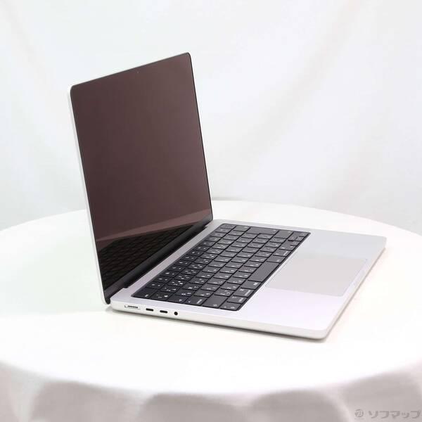〔中古〕Apple(アップル) MacBook Pro 14.2-inch Late-2021 MKGR3J／A Apple M1 Pro 8コアCPU_14コアGPU 16GB SSD512GB シルバー 〔26.3 Tahoe〕〔262-ud〕 |  | 03