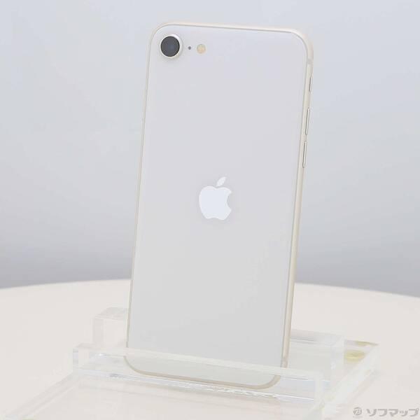 〔中古〕Apple(アップル) iPhone SE 第3世代 64GB スターライト MMYD3J／A SIMフリー〔262-ud〕 | 