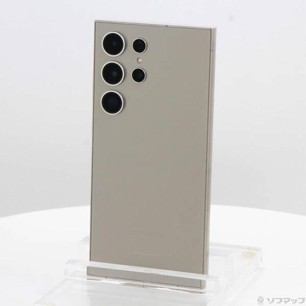〔中古〕SAMSUNG(サムスン) Galaxy S24 Ultra 256GB チタニウムグレー SM-S928QZTESJP SIMフリー〔368-ud〕 | 