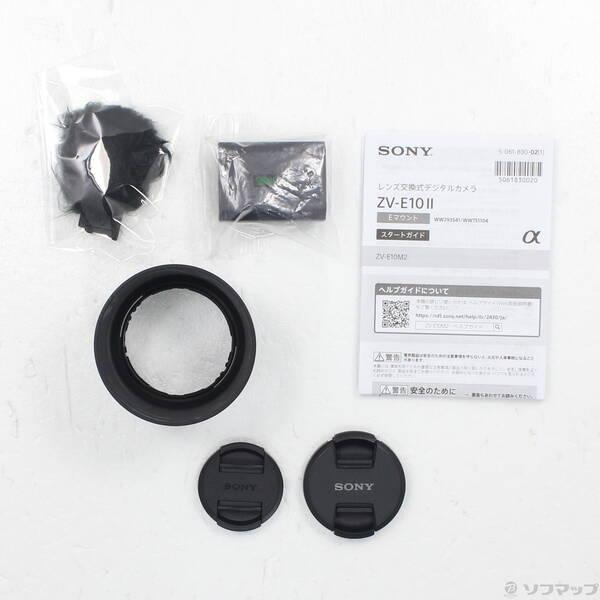 〔中古〕SONY(ソニー) VLOGCAM ZV-E10 II ダブルズームレンズキット ブラック ZV-E10M2X B〔269-ud〕 |  | 05