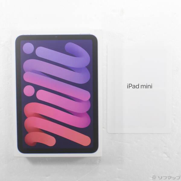 〔中古〕Apple(アップル) iPad mini 第6世代 64GB パープル MK7R3J／A Wi-Fi〔198-ud〕 |  | 04